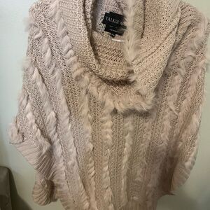 Talk of the Walk Beige Cowl Neck Sweater